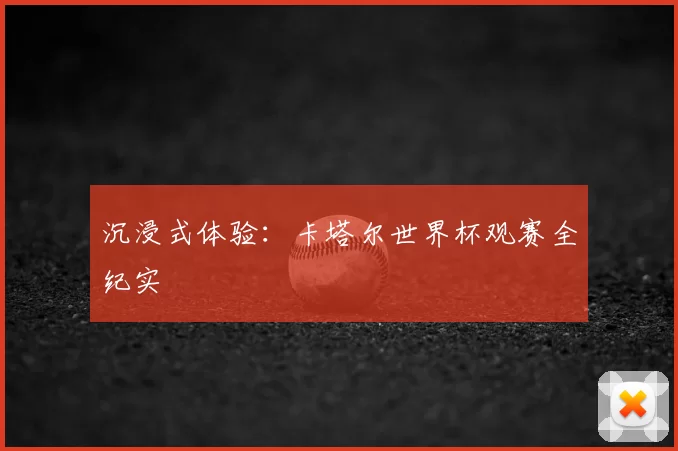 沉浸式体验：卡塔尔世界杯观赛全纪实